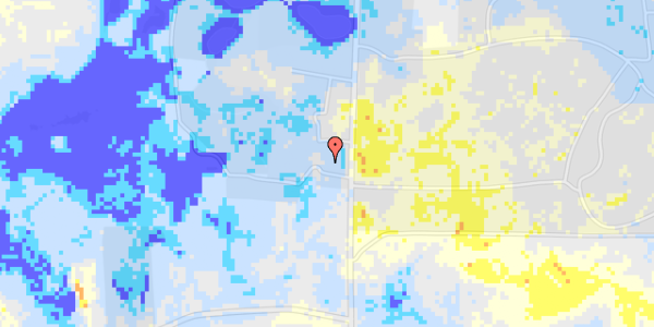 Ekstrem regn på Svanholm Gods 26C