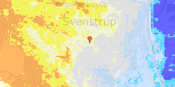 Ekstrem regn på Gammel Viborgvej 53C