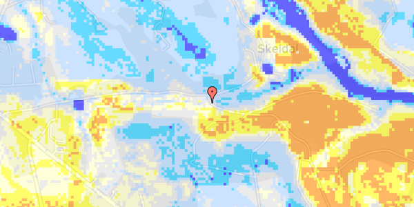 Ekstrem regn på Dalen 16