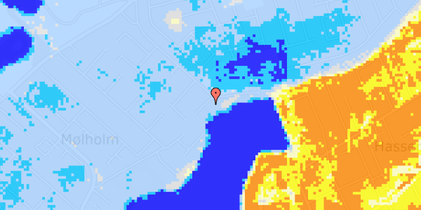 Ekstrem regn på Johannesmindevej 54A