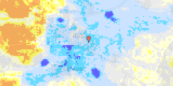 Ekstrem regn på Vejlevej 146