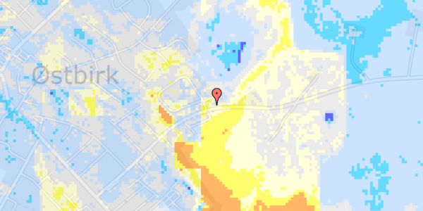 Ekstrem regn på Tjørnevej 2