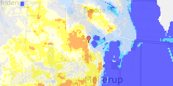 Ekstrem regn på Lergravsbakken 6