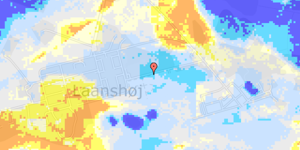 Ekstrem regn på Laanshøj Alle 66