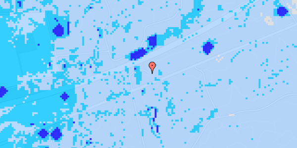 Ekstrem regn på Sorøvej 111