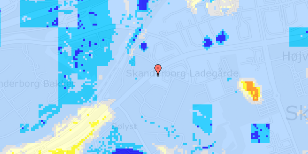 Ekstrem regn på Ladegårdsbakken 16