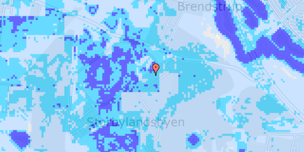 Ekstrem regn på Haveforeningen Marienlyst 24