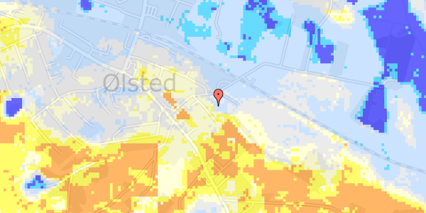 Ekstrem regn på H.J. Henriksens Vej 10