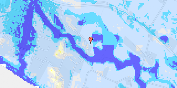 Ekstrem regn på Pindemosevej 8