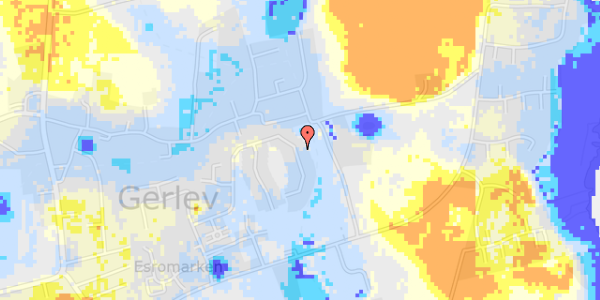 Ekstrem regn på Stenøvej 39