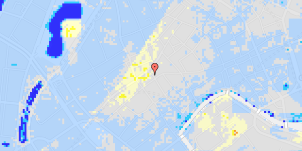 Ekstrem regn på Skoubogade 3, 4. 