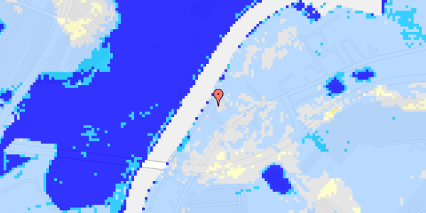 Ekstrem regn på Havnegade 80