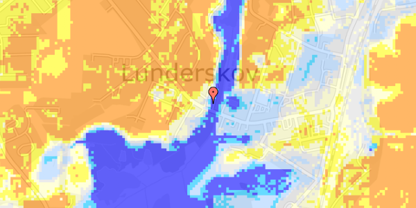 Ekstrem regn på Drabæks Alle 2A