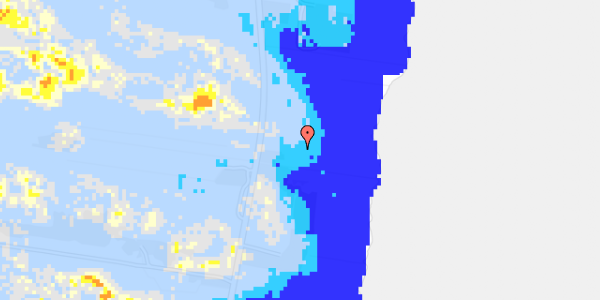 Ekstrem regn på Holmsland Klitvej 68A