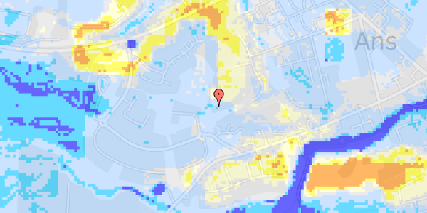 Ekstrem regn på Hjortevej 6A