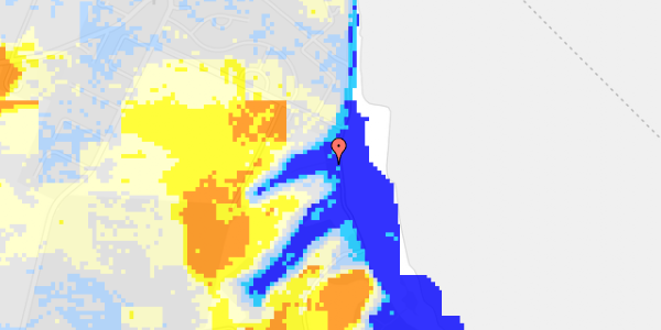 Ekstrem regn på Snaptun Strandvej 12A