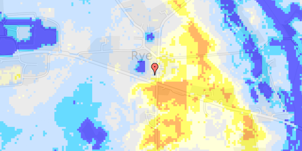 Ekstrem regn på Nordre Ryevej 82