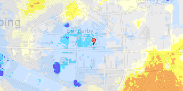 Ekstrem regn på Birkmosevej 22B, st. 