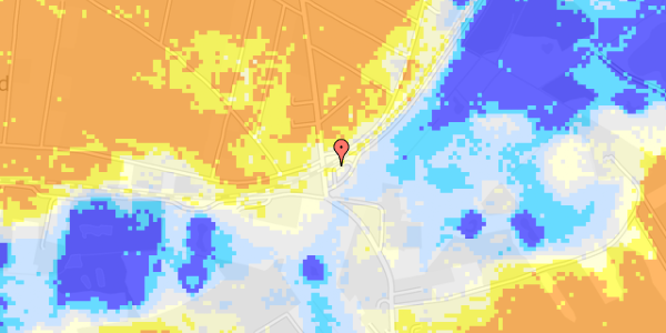 Ekstrem regn på Hesselvej 1