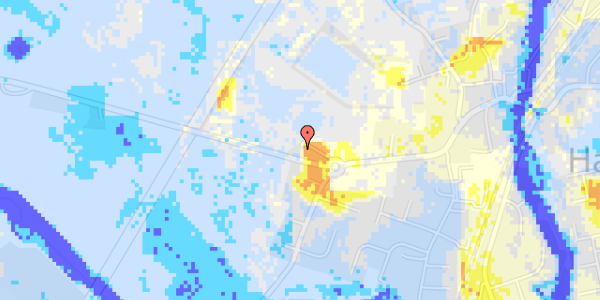 Ekstrem regn på Korningvej 4