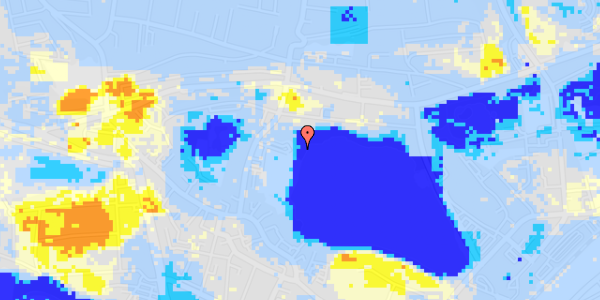 Ekstrem regn på Hospitalsgade 16C