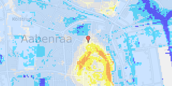 Ekstrem regn på Klinkbjerg 11