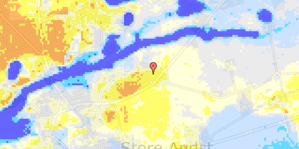 Ekstrem regn på Enggårdsvej 32