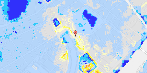 Ekstrem regn på Bernstorffsgade 20, 1. 