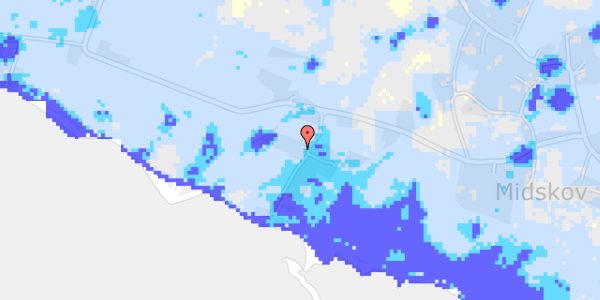 Ekstrem regn på Søndre Skovvænge 12B