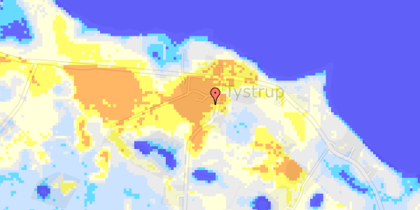 Ekstrem regn på Bakkegårdsvej 2A