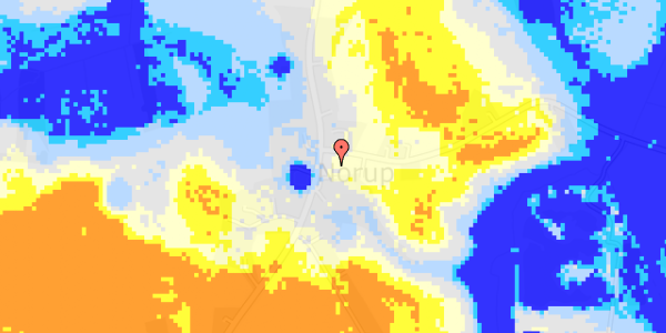 Ekstrem regn på Norupvej 111