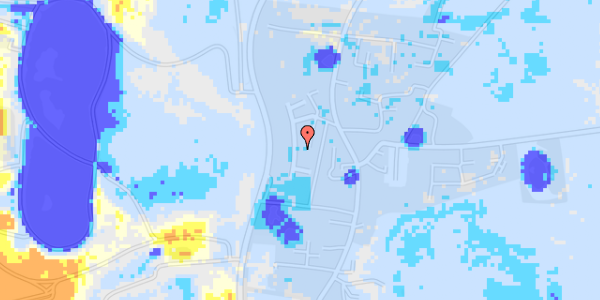 Ekstrem regn på Flintebjergvej 17