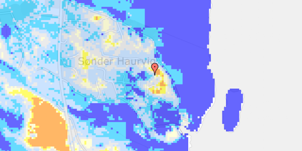 Ekstrem regn på Tornbjerrevej 92