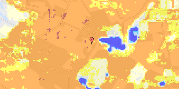 Ekstrem regn på Jægersborg Alle 2