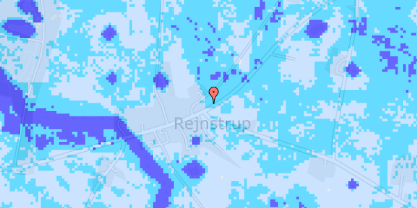 Ekstrem regn på Rejnstrupvej 19A