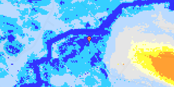 Ekstrem regn på Hjortmosevej 19