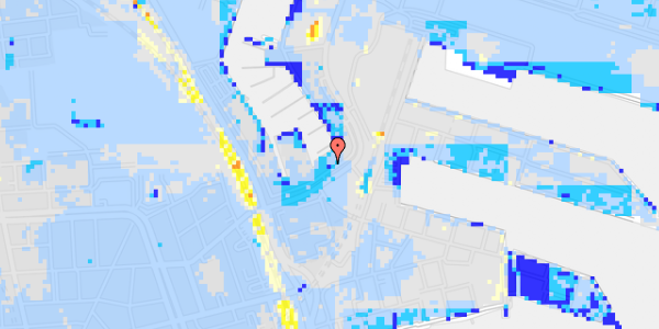 Ekstrem regn på Sundkrogsgade 5H, 3. 