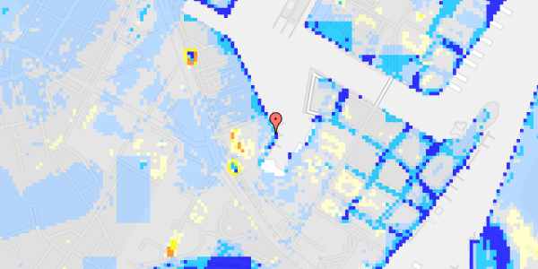 Ekstrem regn på Frederikskaj 2L, 4. th