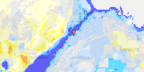 Ekstrem regn på Hammershusvej 68B