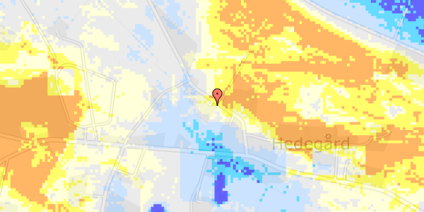 Ekstrem regn på Møllebjergvej 3, st. 1