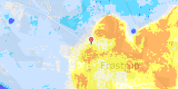 Ekstrem regn på Vestergade 2