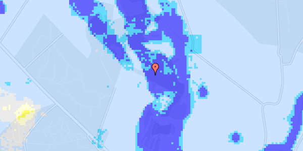 Ekstrem regn på Vestre Landevej 182