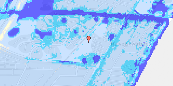 Ekstrem regn på Troldmands Allé 18, 4. b