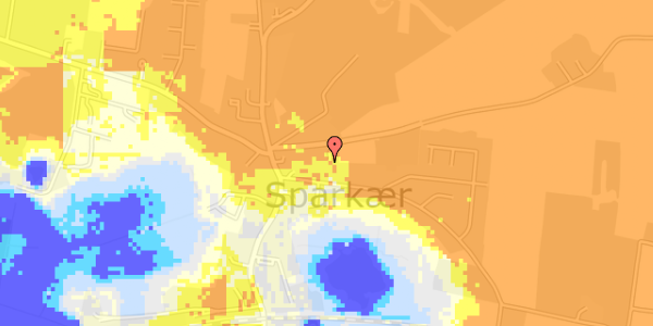 Ekstrem regn på Borrisvej 2, st. 1