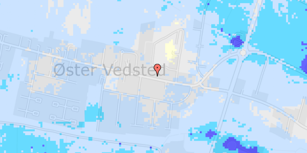 Ekstrem regn på Øster Vedsted Vej 38