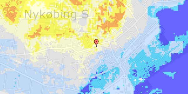 Ekstrem regn på Algade 24