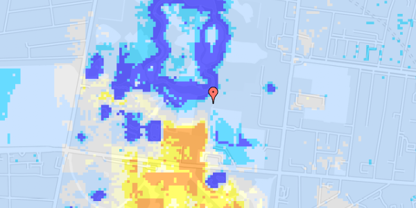 Ekstrem regn på Roskildevej 26H