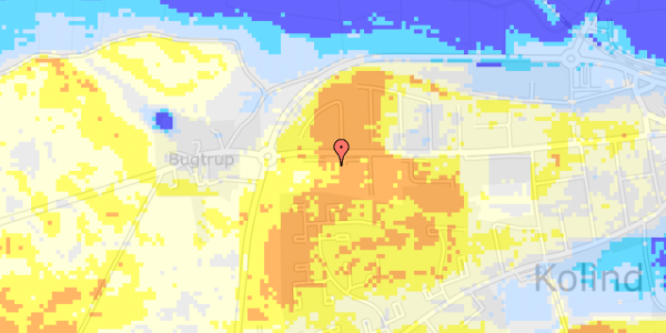 Ekstrem regn på Bugtrupvej 33B