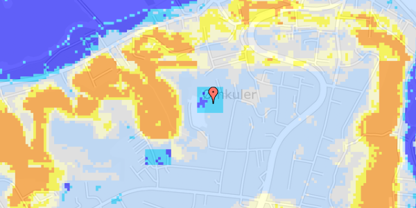 Ekstrem regn på Hf. Kongens Kær 36