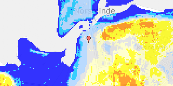 Ekstrem regn på Kystvejen 299